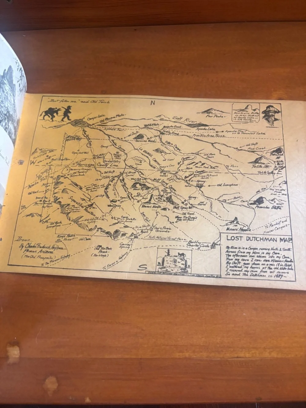 Superstition Mountain Dutchman's Lost Mine Booklet